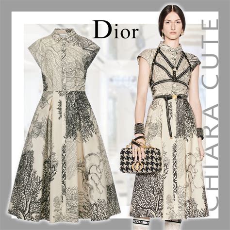 dior turquoise gown|Dior shirt dresses.